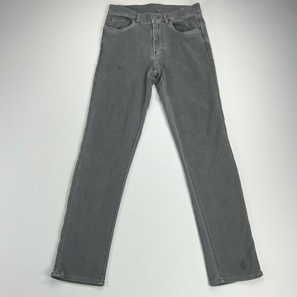 Faherty Stretch Terry 5-Pocket Pant - Slate Gray MBC0020 Size 30x31 - Picture 2 of 16